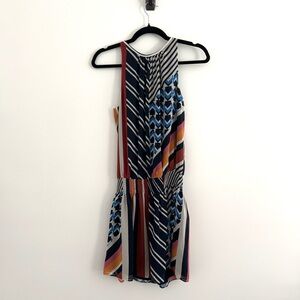 NWT Ramy Brook Printed Paris Mini Dress